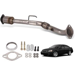 المحول الحفاز الخلفي مع استبدال الحشية لنيسان ألتيما 2002 2003 2004 2005 2006 2.5L 4WD 642280 المحول الحفاز المباشر (متوافق مع وكالة حماية البيئة) in Kuwait