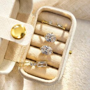 Fashion Contracted Design Geometric Cubic Zirconia Jewelry Set for Lady in Kuwait
