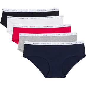 Tommy Hilfiger Women's 5-pack Classic Cotton Logo Hipster in Kuwait
