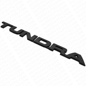 Tailgate Compatible with Tundra 06-10 3D Emblems with Strong Adhesive Matte Black in Kuwait