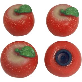 Tire Valve Stem Caps - (4 Pack) Plastic Air Caps with Mini Artificial Resin Fruit-Funny Car Accessories – Leak-Proof, Universal Stem Covers for Cars Trucks Motorcycles and Bikes (Banana) in Saudi Arabia