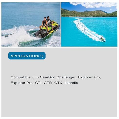 محرك المبتدئين، متوافق مع Sea-Doo GTI GTX Challenger GTR GTS RXP RXT Speedster Switch Wake 2002-2024، استبدال # 420888995 in Kuwait