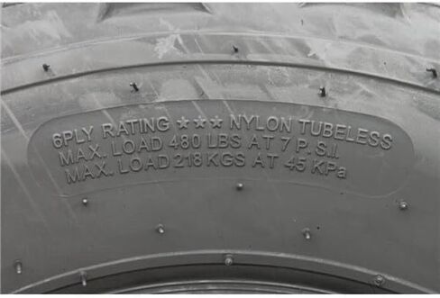 إطار Ocelot Mars-B 26x11-12 Utility ATV/UTV - إطار رباعي للطرق الوعرة مكون من 6 طبقات وإطار جنبًا إلى جنب، مداس بزاوية على شكل حرف V للطين والرمل والأسطح الصلبة، أداء متين لجميع التضاريس in Saudi Arabia