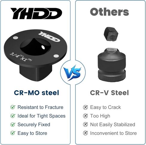 مجموعة محول مقبس الصدمات المنخفض، مجموعة محول سقاطة المحرك 1 بوصة إلى 3/4 بوصة، 3/4 بوصة إلى 1/2 بوصة، 1/2 بوصة إلى 3/8 بوصة، 3/8 بوصة إلى 1/4 بوصة تصميم مغناطيسي، تعمل مع المقابس/المفاتيح/المثاقب اللاسلكية 4 قطع in Kuwait