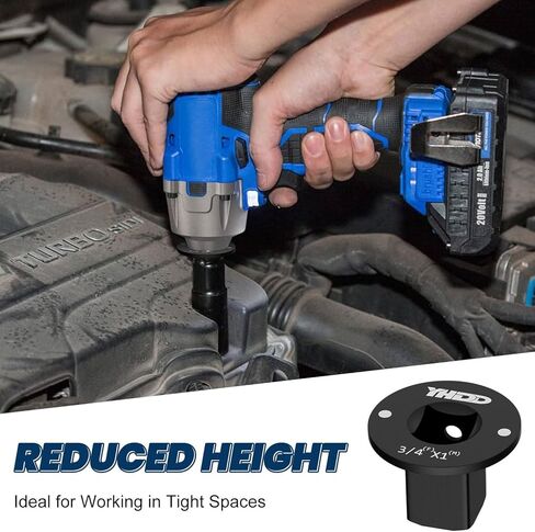 مجموعة محول مقبس الصدمات المنخفض، مجموعة محول سقاطة المحرك 1 بوصة إلى 3/4 بوصة، 3/4 بوصة إلى 1/2 بوصة، 1/2 بوصة إلى 3/8 بوصة، 3/8 بوصة إلى 1/4 بوصة تصميم مغناطيسي، تعمل مع المقابس/المفاتيح/المثاقب اللاسلكية 4 قطع in Kuwait