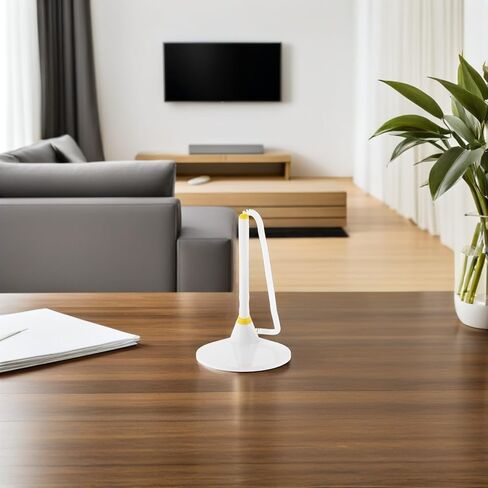 TIDTALEO 4pcs Yellow 0.5mm Desk Standing Pen with Holder for Office and Bank Counter Use – Fixed Vertical Business Signature Ballpoint Pens for Reception and Executive Writing in Kuwait