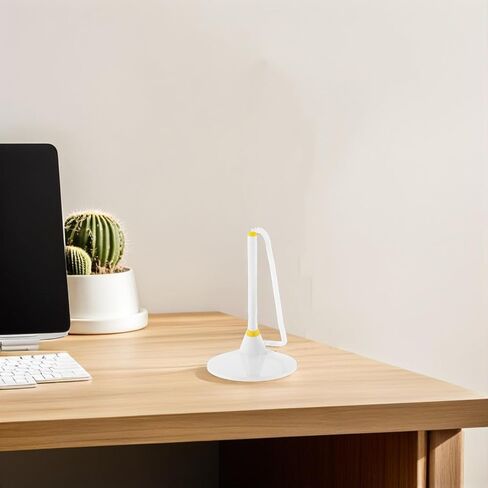 TIDTALEO 4pcs Yellow 0.5mm Desk Standing Pen with Holder for Office and Bank Counter Use – Fixed Vertical Business Signature Ballpoint Pens for Reception and Executive Writing in Kuwait