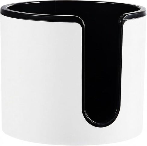 Wall Mounted Cup Holder,Large Size for Cups,Mugs and Cans.(White) in Saudi Arabia