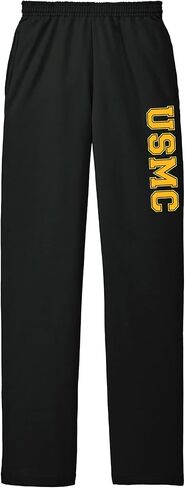 zerogravitee USMC Athletic Marines Military Theme Open Bottom Sweatpants in Saudi Arabia