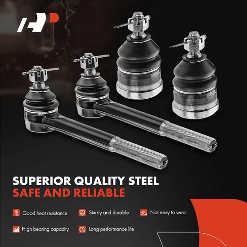 A-Premium Set of 13, Front Sway Bar Link, Upper & Lower Ball Joint, Inner & Outer Tie Rod End, Compatible with Chevrolet & GMC - C1500 1988-1992, C1500 Suburban 1992, C2500 1988-1992 in Saudi Arabia