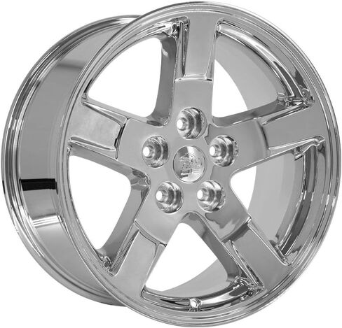 OE Wheels DG62 20 Inch Rims and Tires Fit Ram 1500 Style 5x139.7 20x9 Chrome - Hollander 2364 - TS-37 AT 275/55-20 (Set of 4) in Saudi Arabia