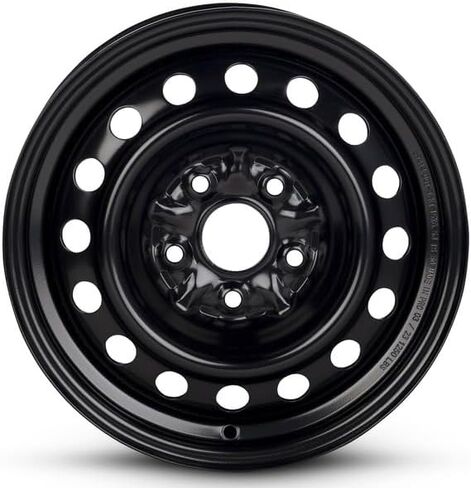New 15x6.5 inch Wheel OEM Direct Replacement Steel Rim for Toyota Camry 2002–2006 5-114.3mm Black 15 in 4261106160 in Saudi Arabia