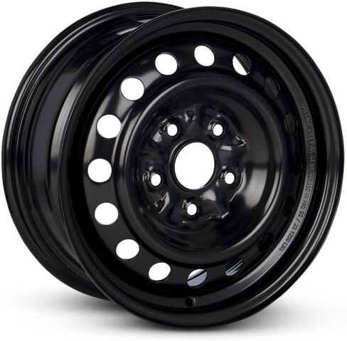 New 15x6.5 inch Wheel OEM Direct Replacement Steel Rim for Toyota Camry 2002–2006 5-114.3mm Black 15 in 4261106160 in Saudi Arabia