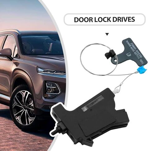815902W000 Fuel Door Lock Actuator, Replacement for Hyundai Santa Fe Sport Utility 2013-2018, Replaces 81590-2W000 in Saudi Arabia