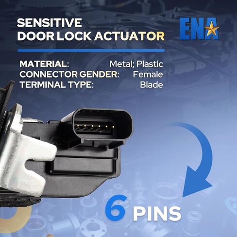 ENA Power Door Lock Latch Actuator Assembly Rear Liftgate Tailgate Trunk Compatible with Kia Sorento Sport Utility 2016 2017 2018 2019 2020 Replacement for 81230-C5000 81230C5000 SM2525 SK839335 in Saudi Arabia