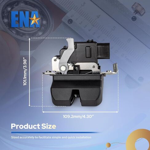ENA Power Door Lock Latch Actuator Assembly Rear Liftgate Tailgate Trunk Compatible with Kia Sorento Sport Utility 2016 2017 2018 2019 2020 Replacement for 81230-C5000 81230C5000 SM2525 SK839335 in Saudi Arabia