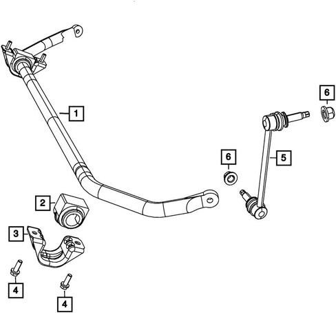 Stabilizer Bar Bushing Retainer in Saudi Arabia