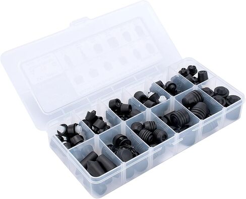 OAUTOO 94pcs fits Toyota Honda Nissan VW Hood Bumper Cushion Door Stopper Assortment in Saudi Arabia