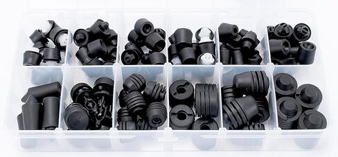 OAUTOO 94pcs fits Toyota Honda Nissan VW Hood Bumper Cushion Door Stopper Assortment in Saudi Arabia