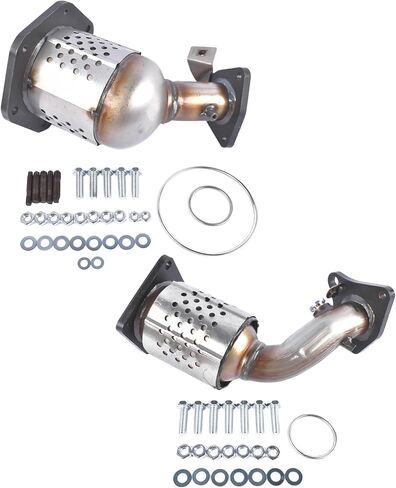 استبدال المحولات الحفازة الأمامية اليسرى واليمنى لنيسان ماكسيما 3.5L V6 2009-2014 641424 641425 679-521 679-522 in Saudi Arabia