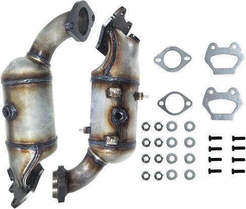 Front and Rear Catalytic Converter Compatible with 2011-2019 Do-dge Grand Caravan Journey Avenger, for Chrysler Town & Country, 200, for R-outan & Ram C/V, 3.6L Replace 674-120 674-121 in Saudi Arabia