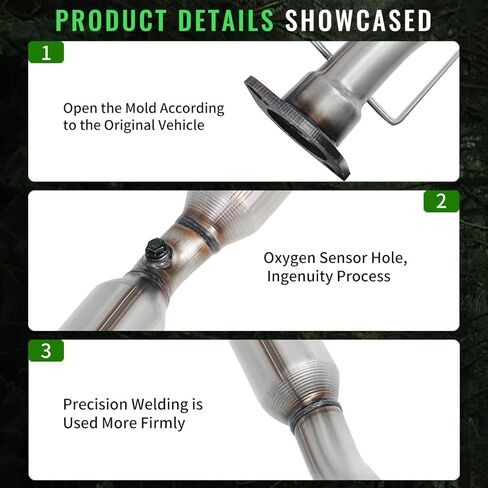 Catalytic Converter Compatible With Chevy Chevrolet Trailblazer 2008-2009 4.2L L6(OEM/OBD-Ⅱ Replacement Catalytic Convertor) in Kuwait