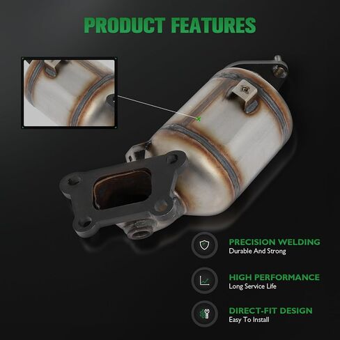 SCITOO 674-068 Rear Catalytic Converter Fit For Buick For Enclave 2018-2020,For Chevry For Traverse 2018-2020,3.6L,EPA Compliant in Saudi Arabia