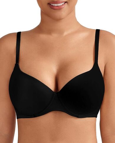 Push Up Bra Padded Demi T Shirt Bras Add 1 Cup Underwire Back Smoothing in Kuwait