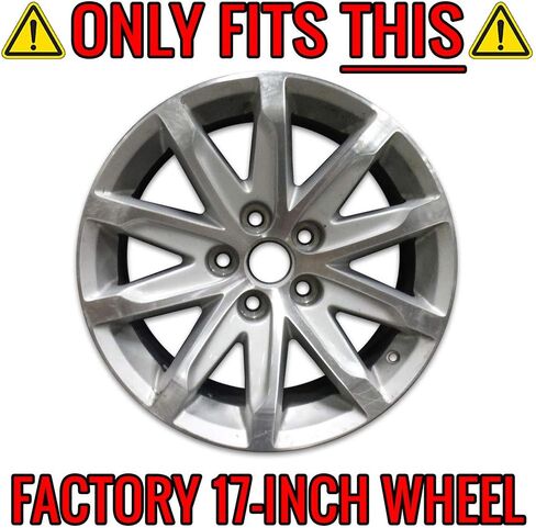 Set of 4 17" Chrome Wheel Skins for Cadillac CTS 2014-2016 in Kuwait