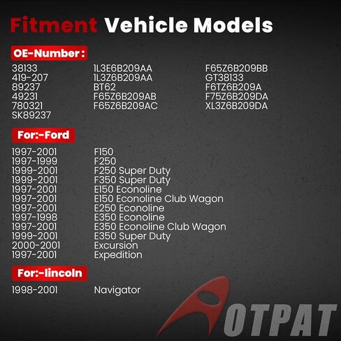 مجموعة شداد الحزام مع بكرة تناسب F150 F250 F250 F350 Super Duty، E150 E250 Econoline، رحلة استكشافية لـ: -Lincoln Navigator 1997-2001، استبدال OE # 38133 19-207 89237 49231 780321 in Saudi Arabia