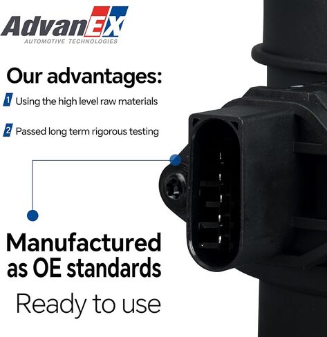 MAF 0280218063 Mass Air Flow Sensor Compatible with Audi A4/TT Volkswagen Beetle/Golf/Jetta/Passat Replaces 0280218064 06A906461L in Saudi Arabia