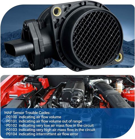 MAF 0280218063 Mass Air Flow Sensor Compatible with Audi A4/TT Volkswagen Beetle/Golf/Jetta/Passat Replaces 0280218064 06A906461L in Saudi Arabia