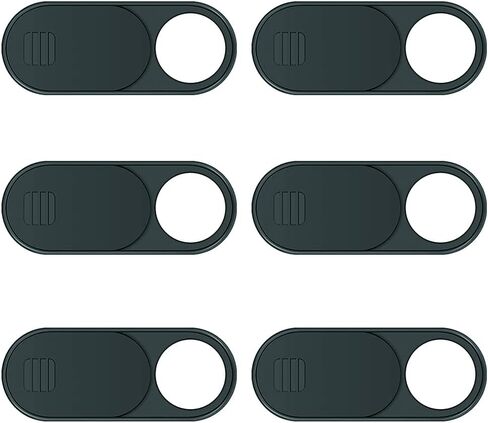 3pcs Metal Camera Lens Cap, Ultra Thin Camera Privacy Cover Webcam Cover Blocker Slider for Smartphone Tablet Desktop Laptop in Kuwait