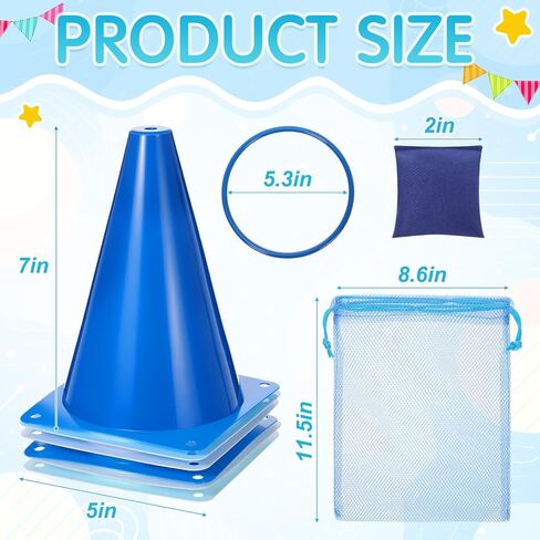 37 جهاز كمبيوتر شخصى 3 في 1 عيد الحب كرنفال حلقة إرم لعبة مجموعة لينة البلاستيك المخاريط أكياس الفول حلقة إرم لعبة مع حقيبة شبكية لاستحمام الطفل عيد ميلاد كرنفال الفصول الدراسية داخلي في الهواء الطلق ساحة اللوازم in Kuwait