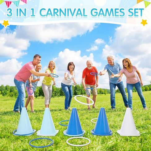 37 جهاز كمبيوتر شخصى 3 في 1 عيد الحب كرنفال حلقة إرم لعبة مجموعة لينة البلاستيك المخاريط أكياس الفول حلقة إرم لعبة مع حقيبة شبكية لاستحمام الطفل عيد ميلاد كرنفال الفصول الدراسية داخلي في الهواء الطلق ساحة اللوازم in Kuwait