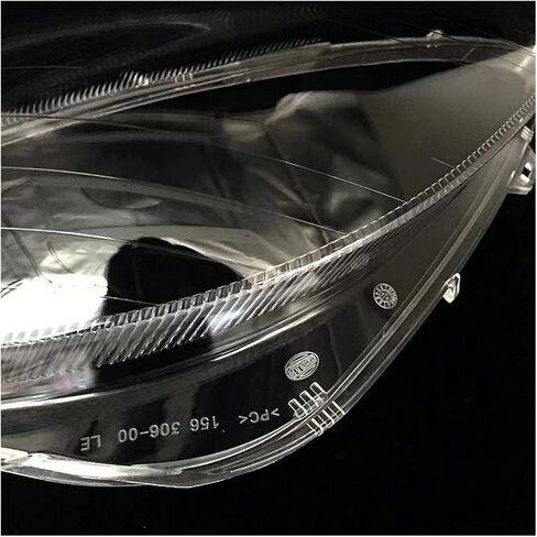 Car Headlight Glass Compatible For Benz W171 SLK 2004 2005 2006 2007 2008 2009 2010 Clear Lampshade Replacement Car Accessories(Left) in Saudi Arabia