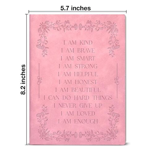 Positive Affirmations Notebook Inspirational Gift for Women Girls Self Love Motivational Journal for Work Office School in Saudi Arabia