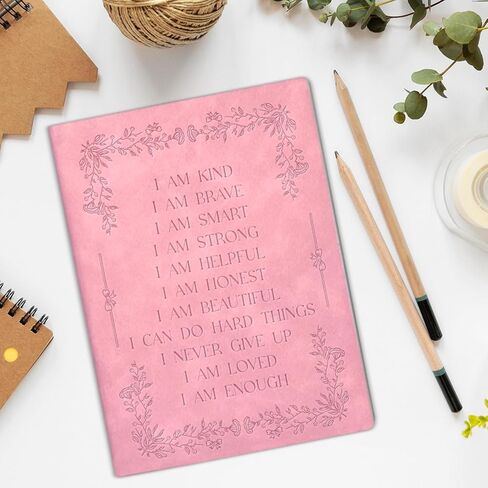 Positive Affirmations Notebook Inspirational Gift for Women Girls Self Love Motivational Journal for Work Office School in Saudi Arabia