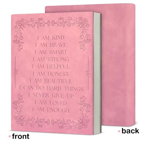 Positive Affirmations Notebook Inspirational Gift for Women Girls Self Love Motivational Journal for Work Office School in Saudi Arabia