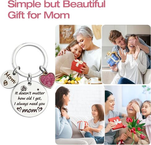 هدايا عيد الأم من PureGuard للأم، هدايا عيد ميلاد الأم من سلسلة مفاتيح ابنة ابن أمي لهدايا عيد الشكر وهدايا عيد الميلاد in Kuwait
