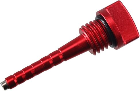 عصا قياس الزيت المغناطيسي من الألومنيوم مع مغناطيس وحلقة دائرية مناسبة لمولدات iPower لـ Yamaha EF2000iS لـ Predator 2000، Generac IQ2000 والمزيد (فضي) in Kuwait