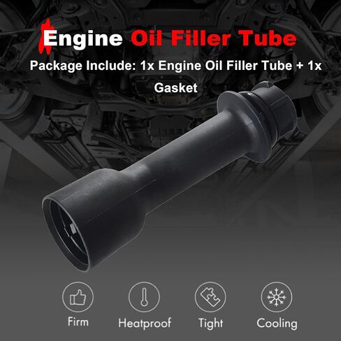 917-412 Engine Oil Filler Tube Compatible with Chevrolet Blazer Tahoe Silverado GMC Sierra C/K 1500 2500 3500 Replace 12570623 in Saudi Arabia