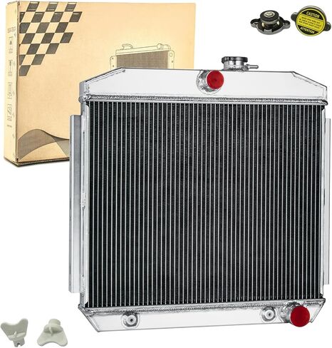 3 Row Aluminum Radiator Compatible with 1955 1956 1957 Chevrolet 150 250 One-Fifty Two-Ten Series V8 for 1955 1956 1957 Chevrolet Bel-Air Nomad V8 Chevy Aluminum Radiators in Saudi Arabia