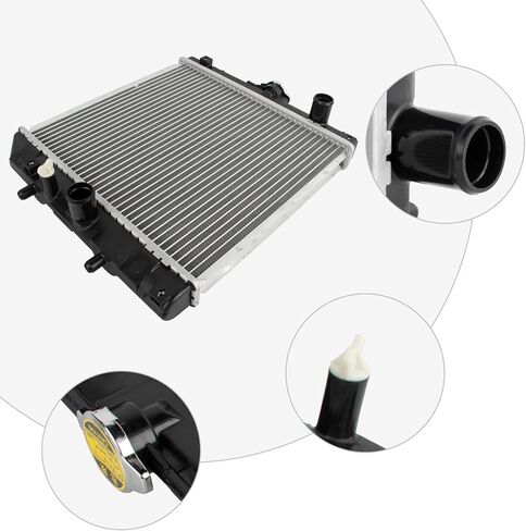 المبرد K7561-85210 مناسب لنماذج Kubota RTV900 2004-2011 RTV900XTS RTV900R6 RTV900W9 RTV900T6 RTV900G6 استبدال K7561-85211 K756185210 مجموعة مشعاع تبريد المحرك الثقيل in Saudi Arabia