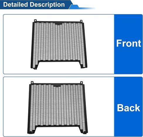 Motorcycle Radiator Grille for CFMOTO 675SR-R 2024-2025 for CFMOTO 675SS 2024-2025 Aluminum Alloy Motorcycle Radiator Guard Cover 1 Pc in Kuwait