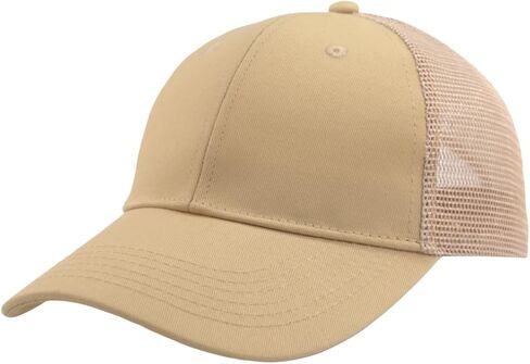قبعة سائق الشاحنة صغيرة الحجم، قبعة بيسبول شبكية من الخلف، مناسبة للرأس الصغيرة والبالغين من الرجال والنساء in Kuwait