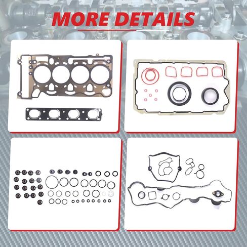 11120308857 Cylinder Head Gasket Set N46B20 Fits for X1 X3 118i 120i 318i 320i E87 E88 E90 E92 2.0L OE 11127511535 11120035738 in Saudi Arabia
