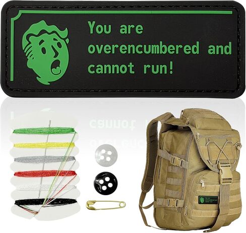 رقعة المعنويات المرهقة، خطاف وحلقة تكتيكية مضحكة من مادة PVC لحقائب الظهر والسترات والسترات، هدية فكاهة مضحكة، ملحقات عسكرية مولي in Kuwait