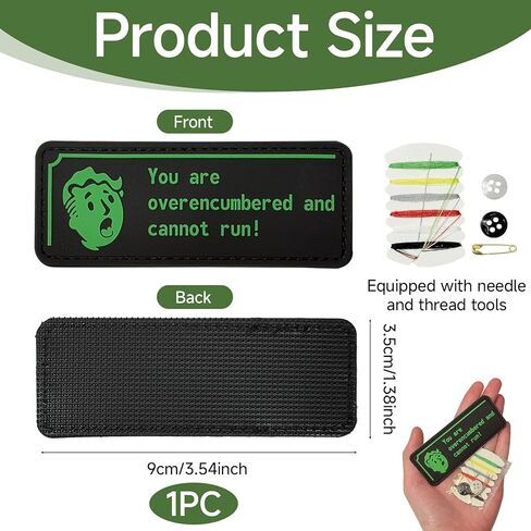 رقعة المعنويات المرهقة، خطاف وحلقة تكتيكية مضحكة من مادة PVC لحقائب الظهر والسترات والسترات، هدية فكاهة مضحكة، ملحقات عسكرية مولي in Kuwait