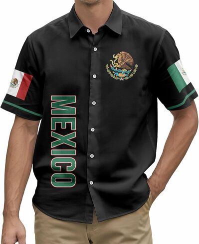 إيجل المكسيك جيرسي البيسبول، المكسيك جيرسي لكرة القدم للرجال، قميص المكسيك تنفس، هدية رياضية in Kuwait
